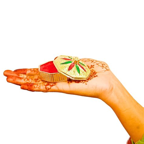 Handcrafted Traditional Kumkum & Sindoor Box | Santarms – Santarms ...