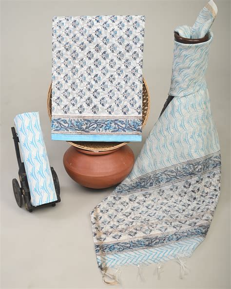 CHANDERI COTTON DUPATTA – tanchui