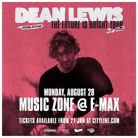 Dean Lewis Concert 2023｜The Future Is Bright Tour Hong Kong