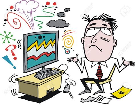 Image result for Bad Computer Clip Art
