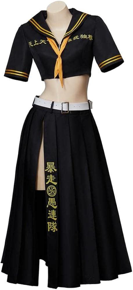 Buy DUNHAO COS Men's Outfit Revengers Cosplay Costume Manjirou Sano ...
