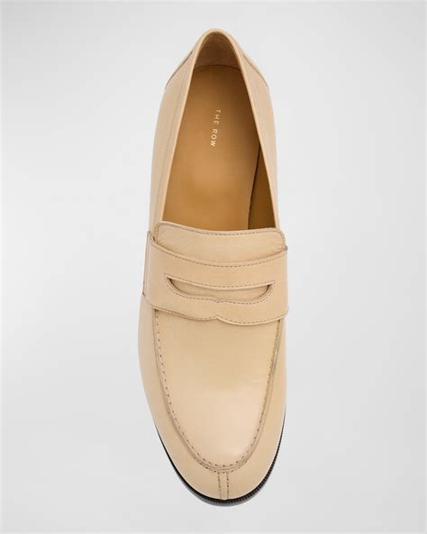 THE ROW 45mm Vera Loafer Calf | Neiman Marcus