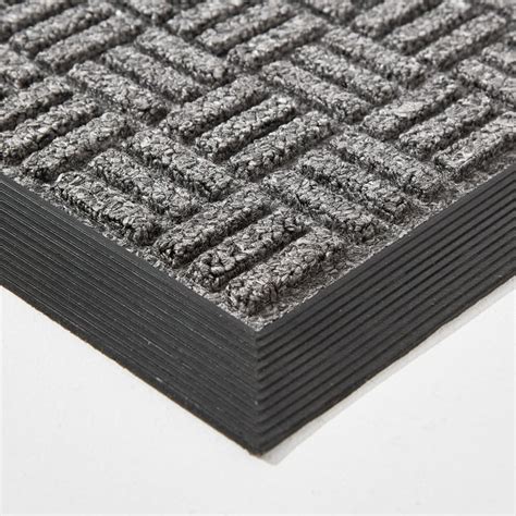Buy Cadence Astilbe Rubber Embossed Doormat - 90x60cm from Home Centre ...
