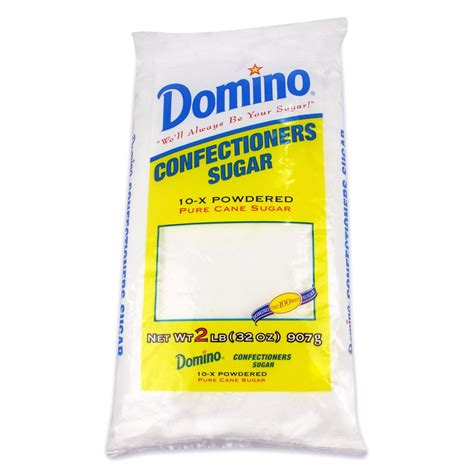 Bulk Domino 10x Powdered Confectioners Sugar | 2 lb Bags Wholesale ...