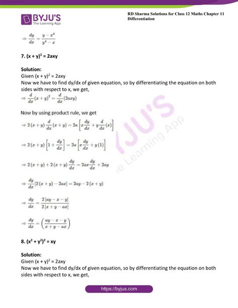 Image result for Differentiation Class 12 Maths