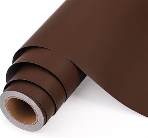AMAZBIRD Matte Brown Car Wrap Vehicle Wrap Matte Roll with Self ...