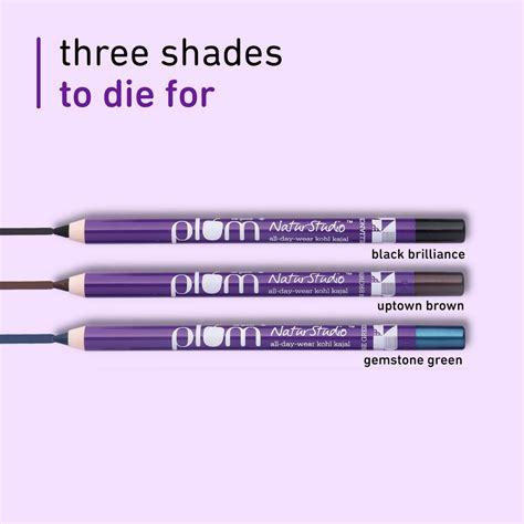 Buy NaturStudio All-Day-Wear Kohl Kajal + Eyeliner – Plum