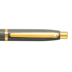 Sheaffer® VFM 9427 Glossy Light Gray Ballpoint Pen With PVD Gold-Tone