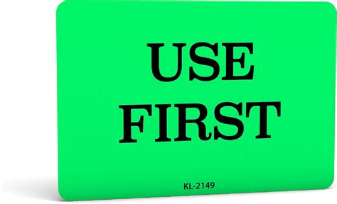Buy Use First Labels - 500 3 X 2 Use First Stickers - Inventory Control ...