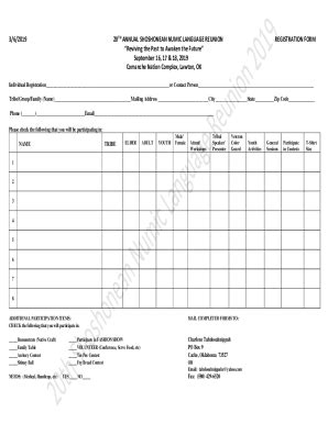 Fillable Online Shoshone and Comanche tribe members reunite in Oklahoma ...