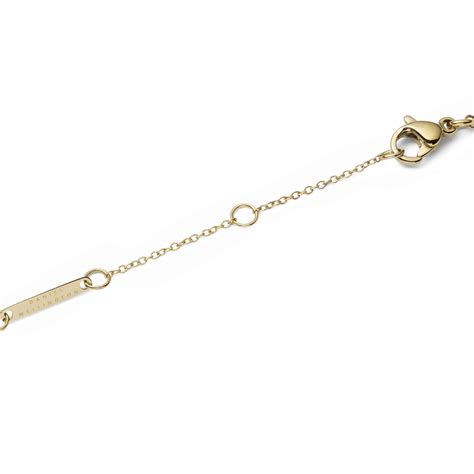 Audrey Necklace Red Agathe Gold | DW