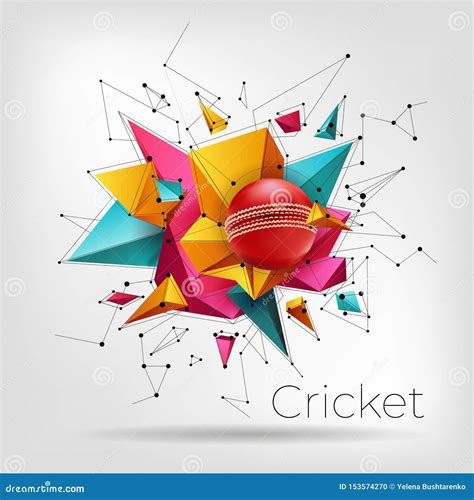 Realistic Cricket Triangle Abstraction Elements for Live Cricket League ...