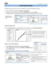 Image result for Normal Quantile Plot JMP