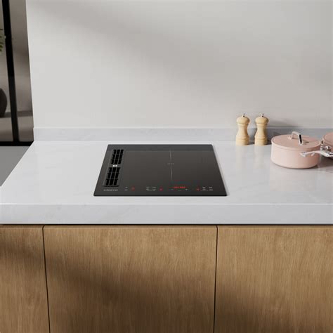 Ciarra ONE Plaque à Induction avec Hotte Intégrée Domino 390 mm avec S – CIARRA Appliances FR