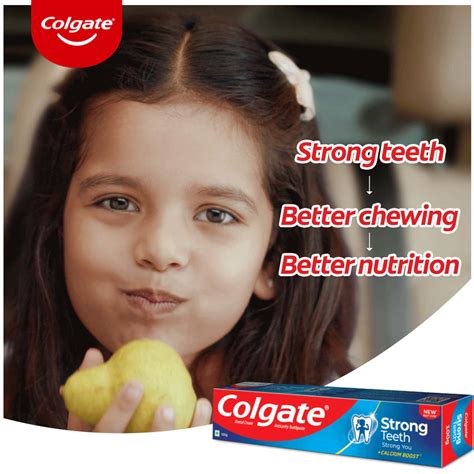Buy COLGATE STRONG TEETH TOOTHPASTE : INDIA'S NO.1 TOOTHPASTE 2X ...