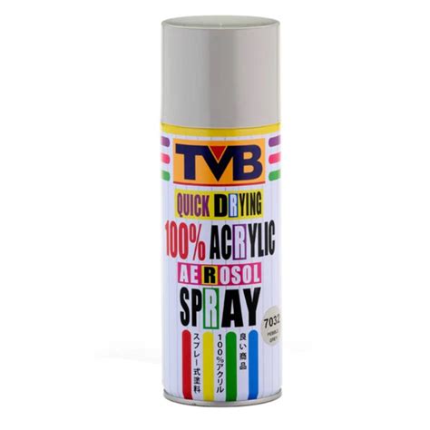 TVB Acrylic Aerosol Spray Grey, 400ml – Stationerie