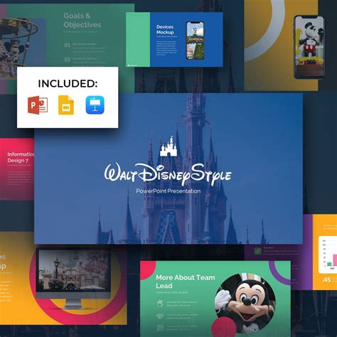 Disney Presentation 2022: Powerpoint, Google Slides & Keynote Templates ...