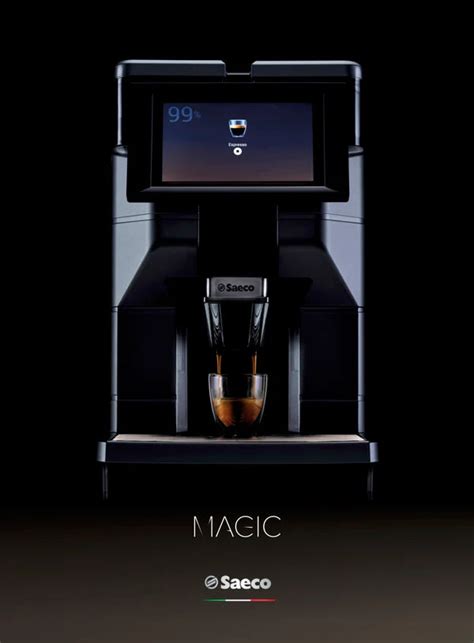 Saeco Magic M1 Fully Automatic Coffee Machine Professional Bean-to-Cup ...