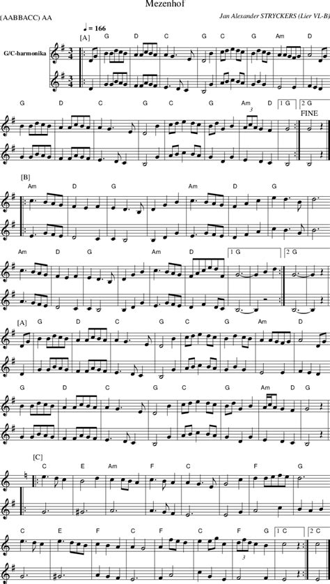 Mezenhof on folk tune finder