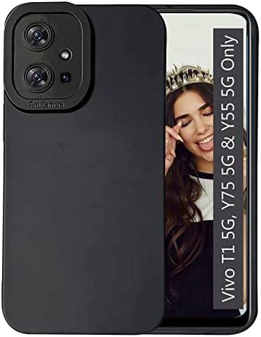 VIDO Exclusive Soft Back Case Cover for Vivo T1 5G / Vivo Y75 5G / Vivo ...