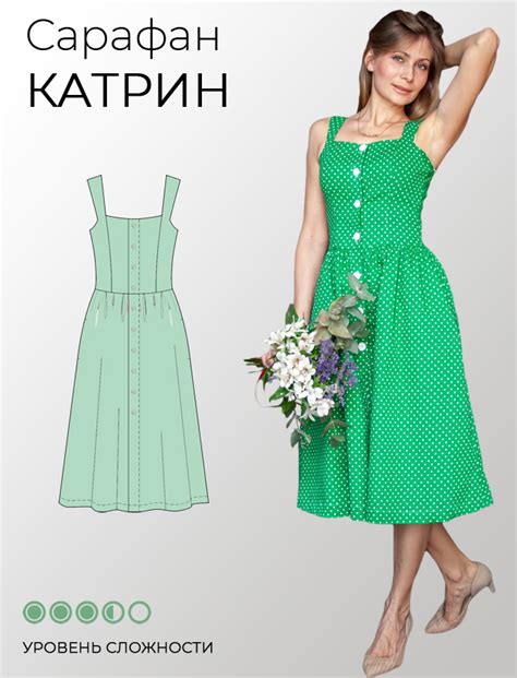 Сарафан КАТРИН – Выкройки Екатерины Кутузовой