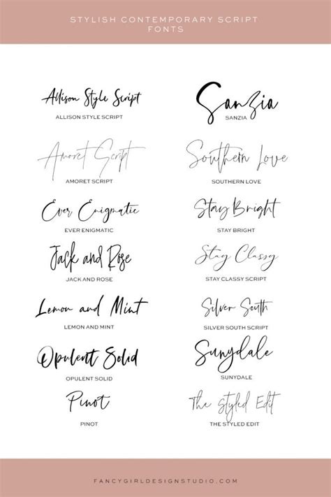 Image result for Contemporary Script Font