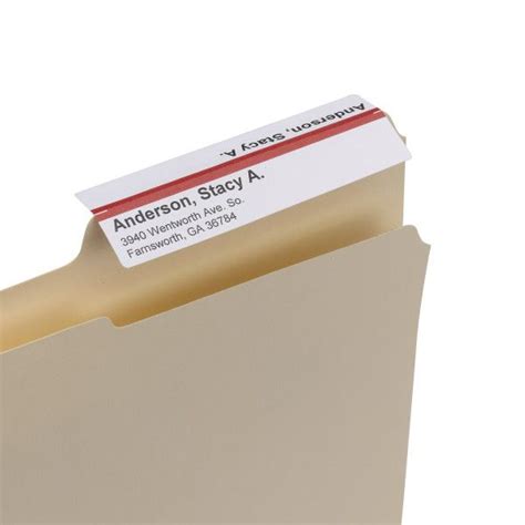 Smead Hanging File Folders Tab Template File Folder Labels throughout ...
