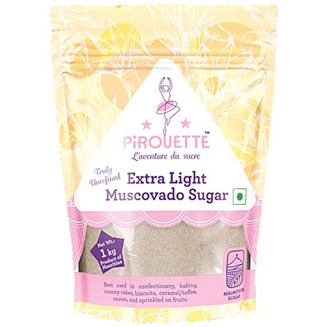 Buy Pirouette Extra Light Muscovado Sugar - Unrefined Online at Best ...