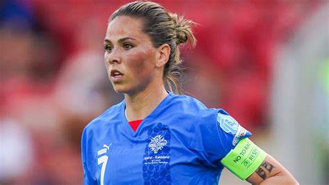 Sara Bjork Gunnarsdottir: Iceland international welcomes 'wake-up call' after winning landmark ...