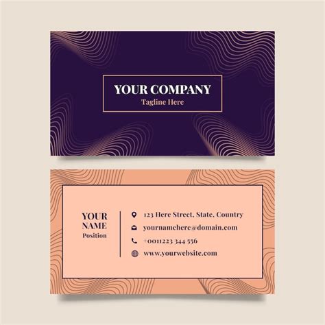 Business Card Design Vector 的图像结果