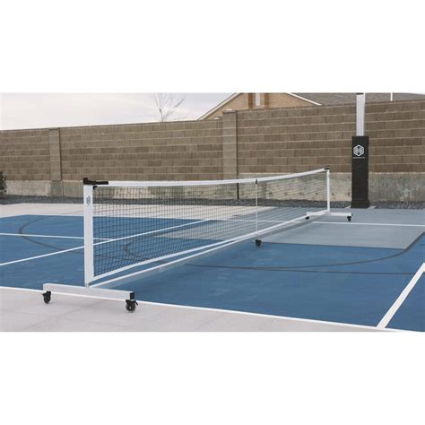 Dominator Rolling Portable Pickleball Net System pb-frame – Pro Sports ...