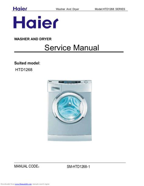 Image result for Haier Washing Machine Instructions