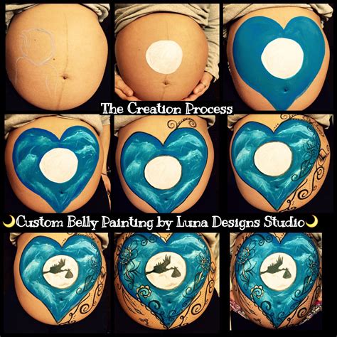 Pin by Dennis Schmitt on Babybauch | Belly painting, Pregnant belly ...
