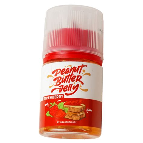Promo Liquid Vape Vapor Peanut Butter Jelly Strawberry 60ML By ...