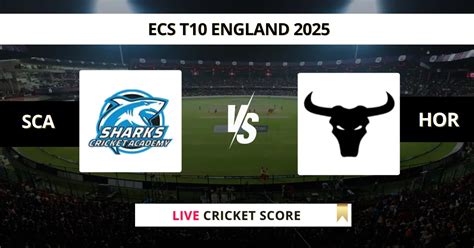 SCA vs HOR Live Score, Scorecard, Ball by Ball Update | ECS T10 ...
