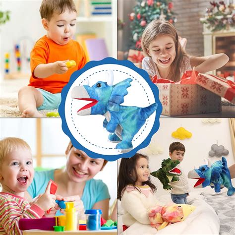 Buy Hand Puppets Dinosaur Hand Puppets for Kids, Hand Puppet Dinosaur ...