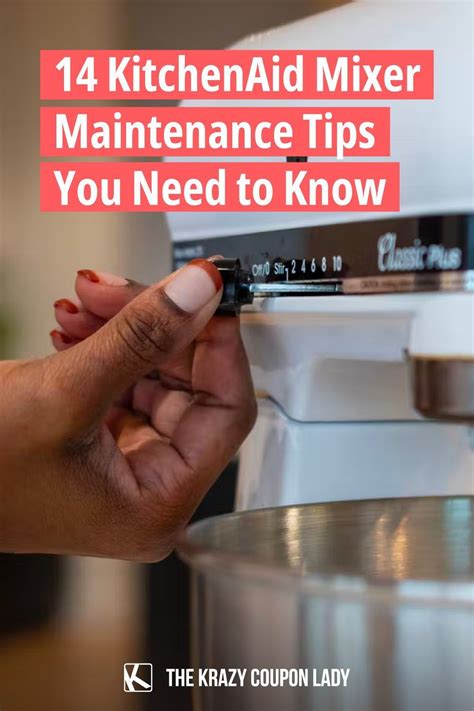 KitchenAid Mixer Maintenance 的图像结果