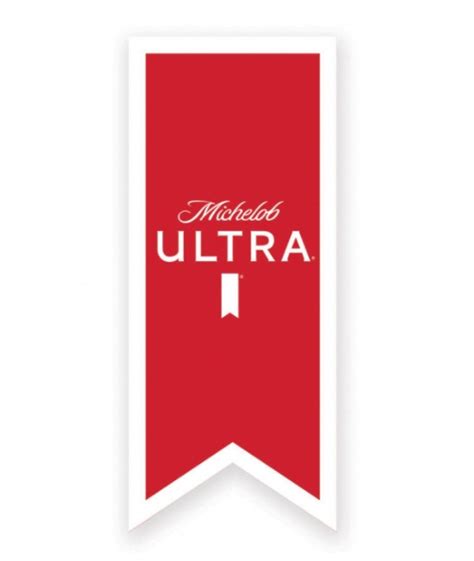 Michelob Ultra Ribbon Sticker - Etsy