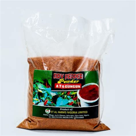 Dried and Grinded Cayenne Pepper Powder (1kg) - Etal Farms