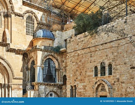 Church of the Holy Sepulchre in Old City. is the Most Sacred Place for ...