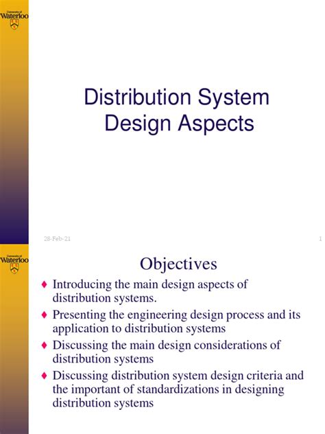 Image result for Distribution System Design