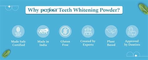 Perfora Teeth Whitening Powder | Enamel Safe & Effective Teeth Whitener ...