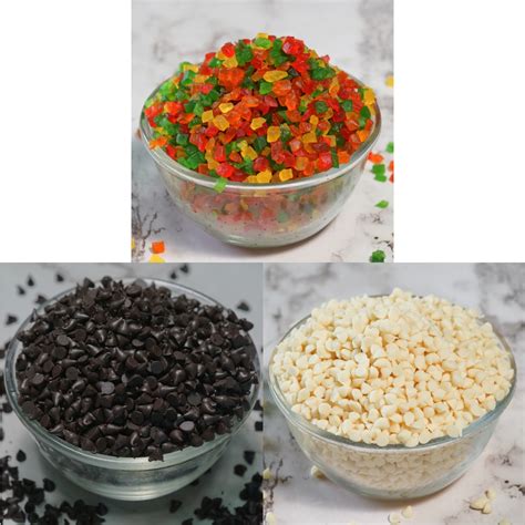 Bread combo of Tutti-Frutti, Dark Choco Chips, White Choco Chips | Bre ...