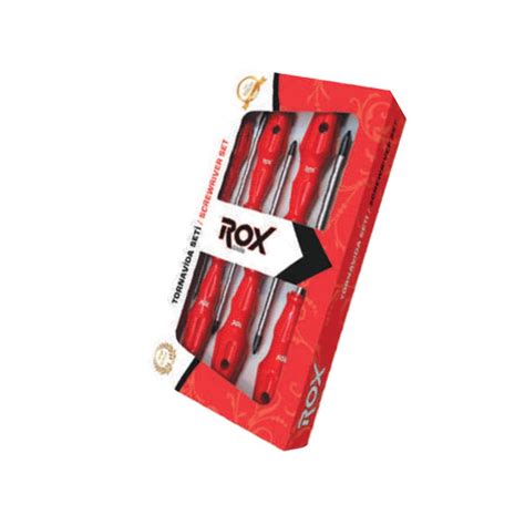 Rox 6+1 Parça Tornavida Takımı - fiyat, nalburdavar