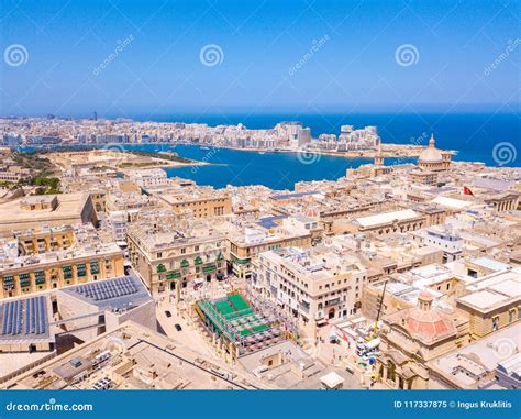 Ancient Capital City of Valletta Malta. Editorial Image - Image of ...