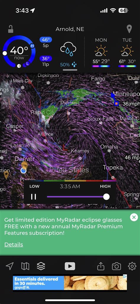 Hurricane in the middle of USA? : r/MyRadar