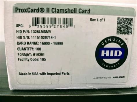 Access Card- HID RFID Proximity EM Mifare Desfire - Hid Proximity Card ...