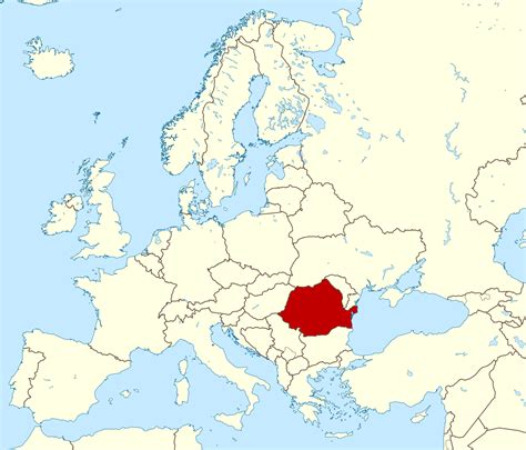 Large location map of Romania. Romania large location map | Vidiani.com ...