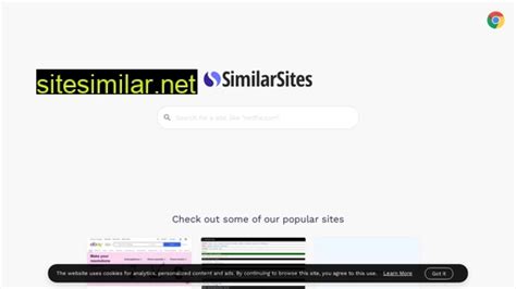 Similarsites alternatives - Top 36 similar sites like similarsites.com