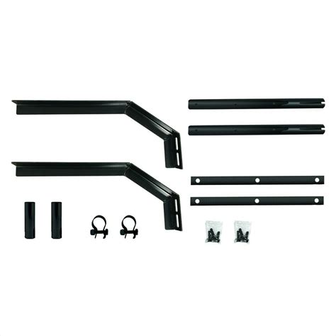 Trux Accessories Black Half Fender Mounting Kit w/ Angled Fender ...